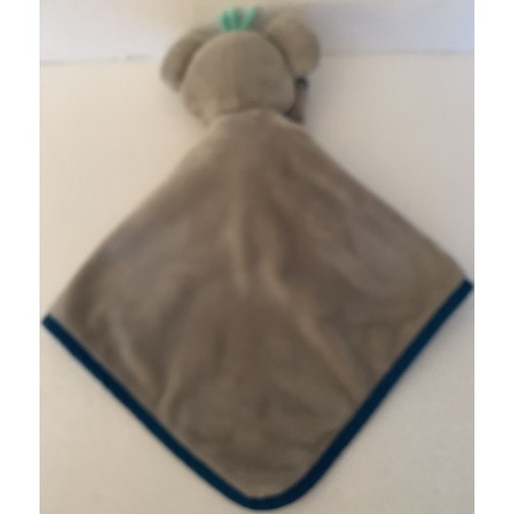 B Baby Lovey Cuddly Plush Koala Bear Gray Lovey Soft Security Blanket Gray - Picture 6 of 9